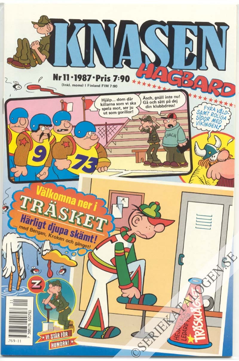 Framsida på Knasen #11 (1987)