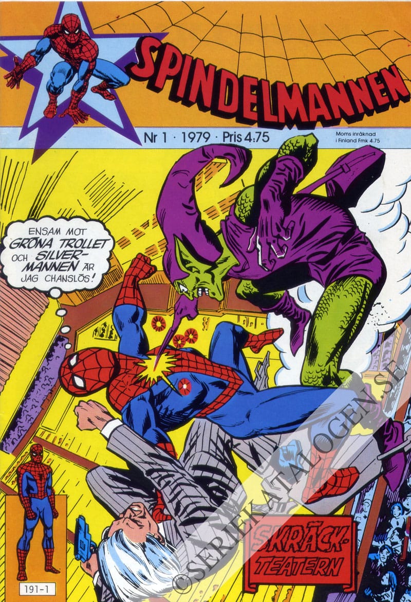 Framsida på Spindelmannen #1 (1979)