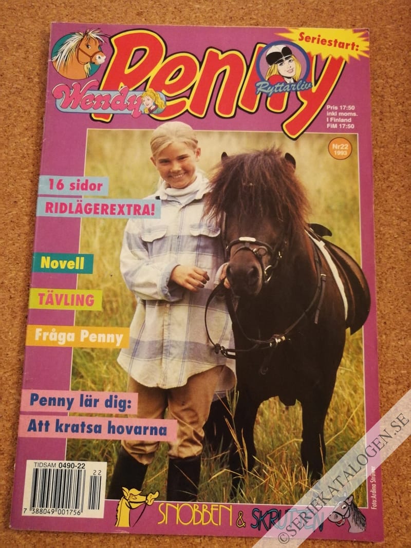 Framsida på Penny #22 (1993)