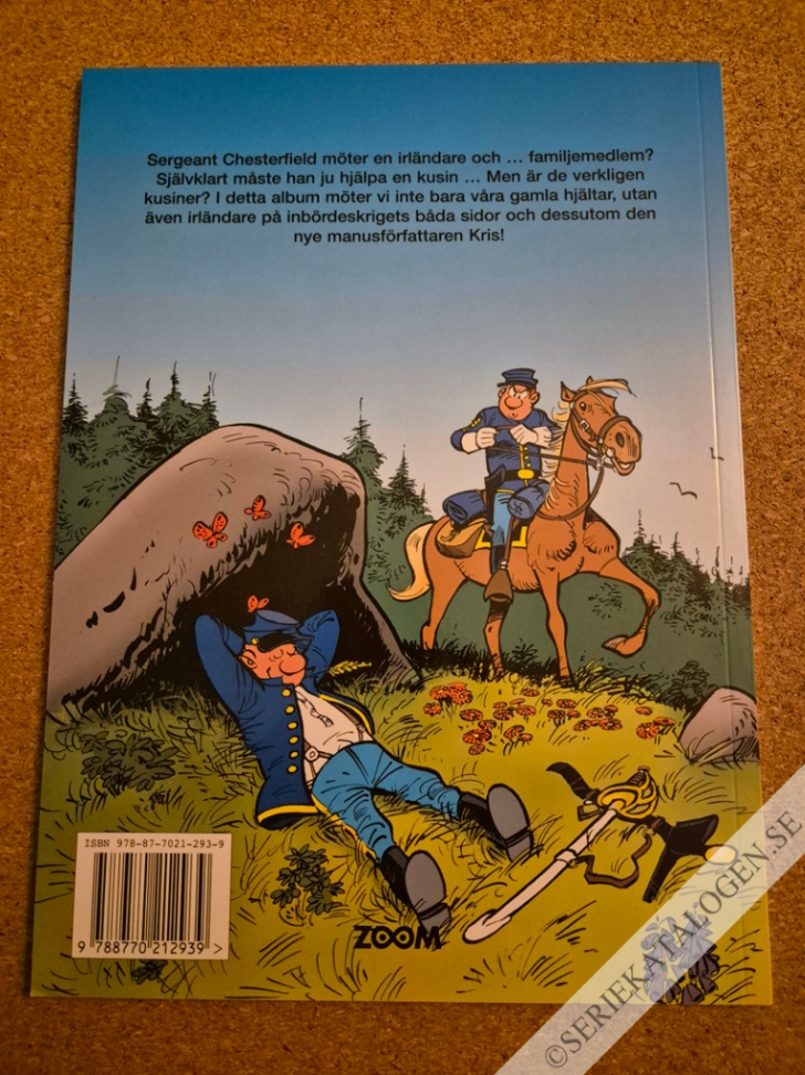 Baksida på En irländsk ballad (2023)