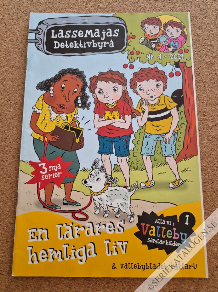 Framsida på LasseMajas detektivbyrå #4 (2021)