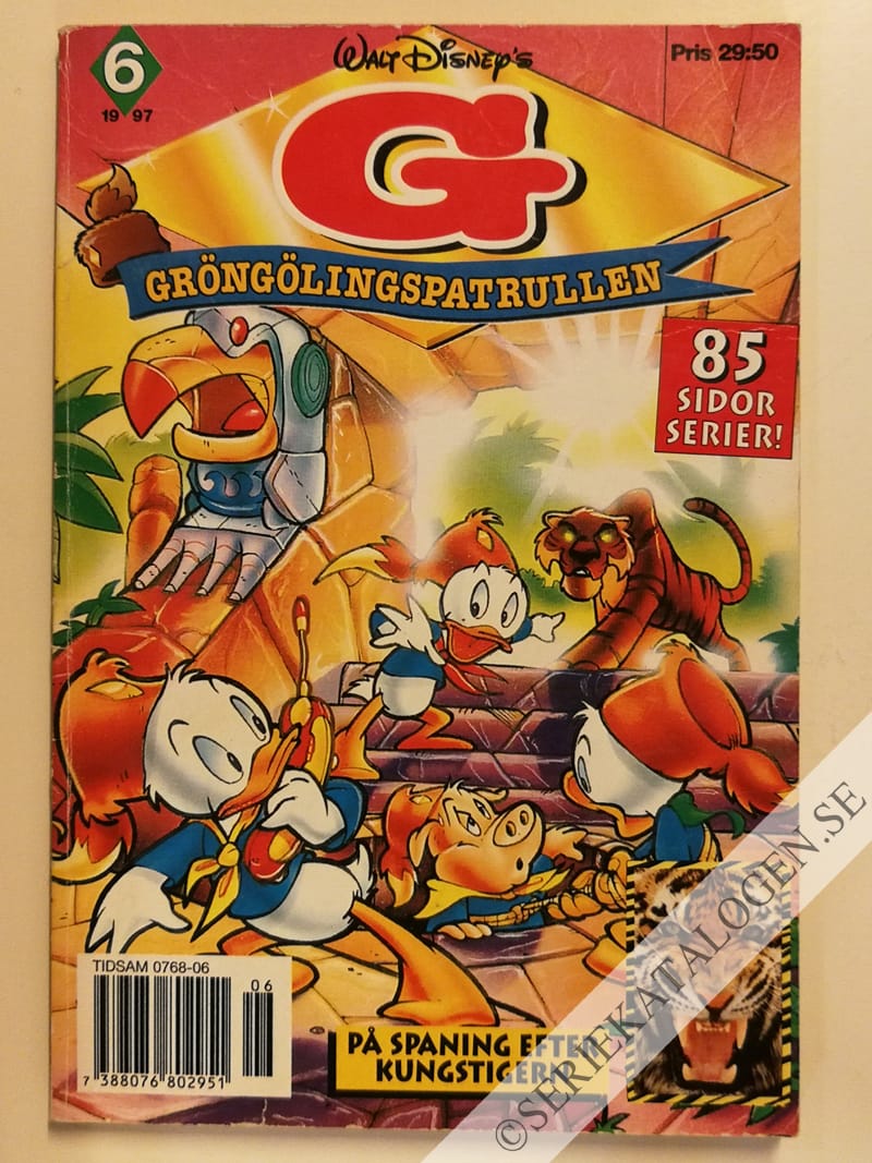 Framsida på Gröngölingspatrullen #6 (1997)