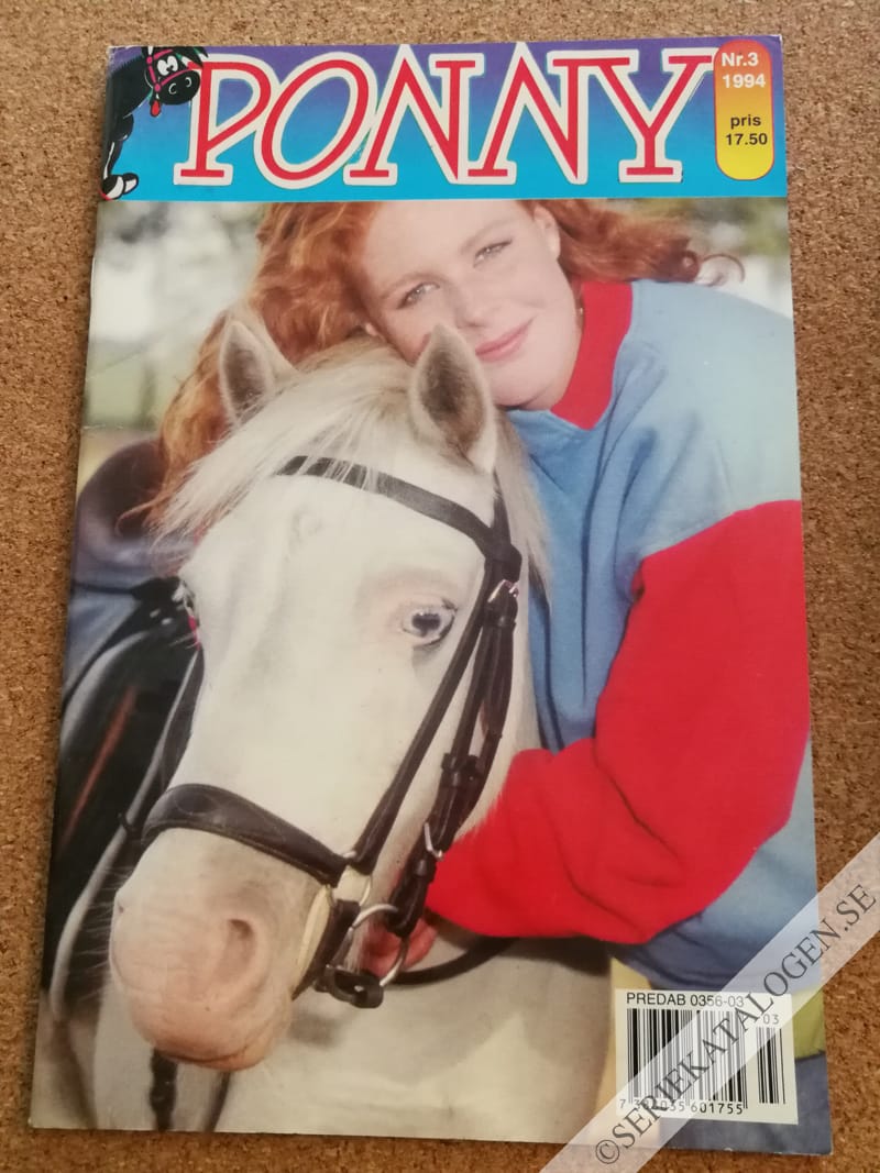 Framsida på Ponny-magasinet #3 (1994)