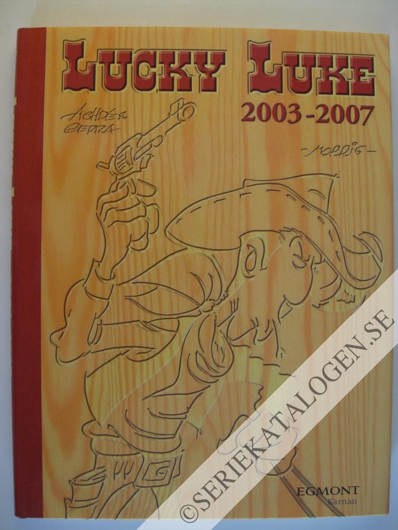 Framsida på Lucky Luke - den kompletta samlingen 2003-2007 (2008)