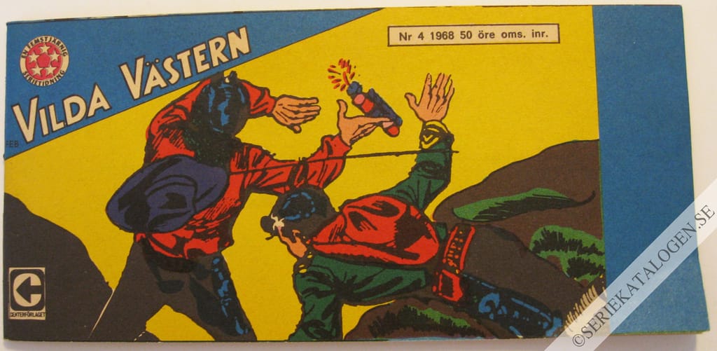 Framsida på Vilda Västern #4 (1968)
