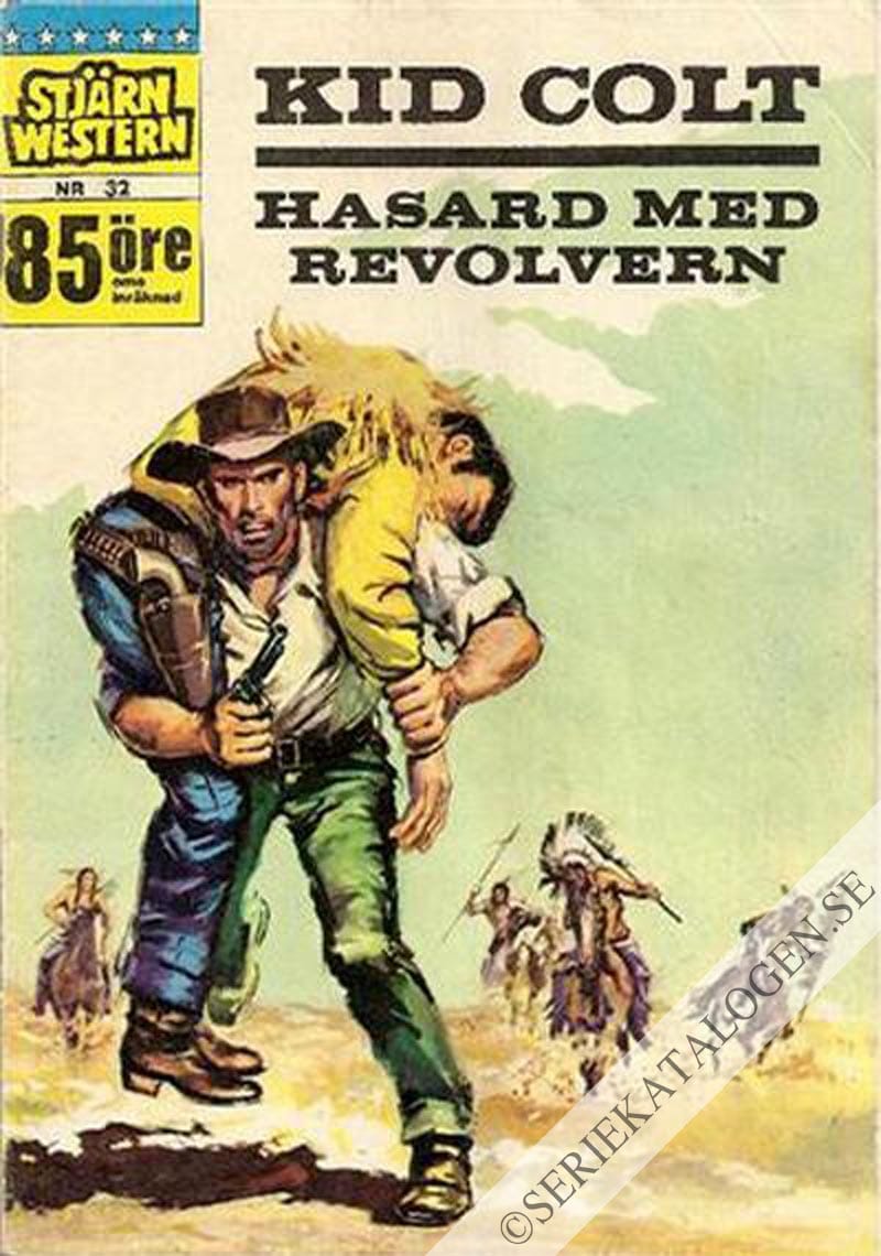Framsida på Stjärnwestern Kid Colt - Hasard med revolvern (1965)