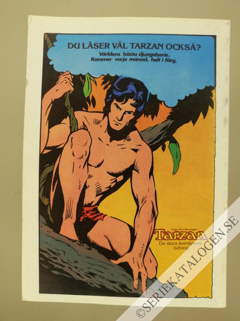 Baksida på Hämnaren på Kreta (1986)