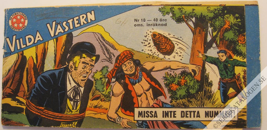 Framsida på Vilda Västern #10 (1966)