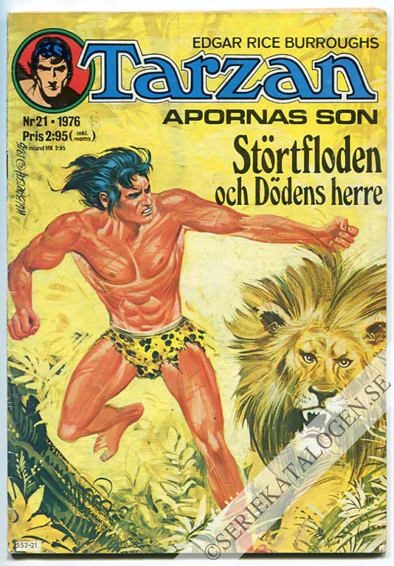 Framsida på Tarzan #21 (1976)