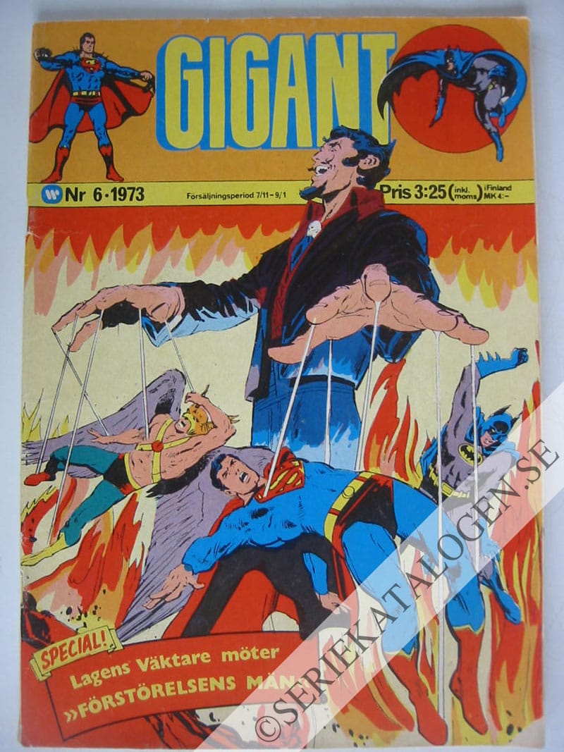 Framsida på Gigant #6 (1973)