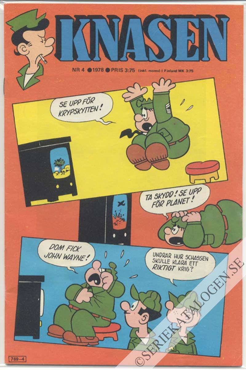 Framsida på Knasen #4 (1978)