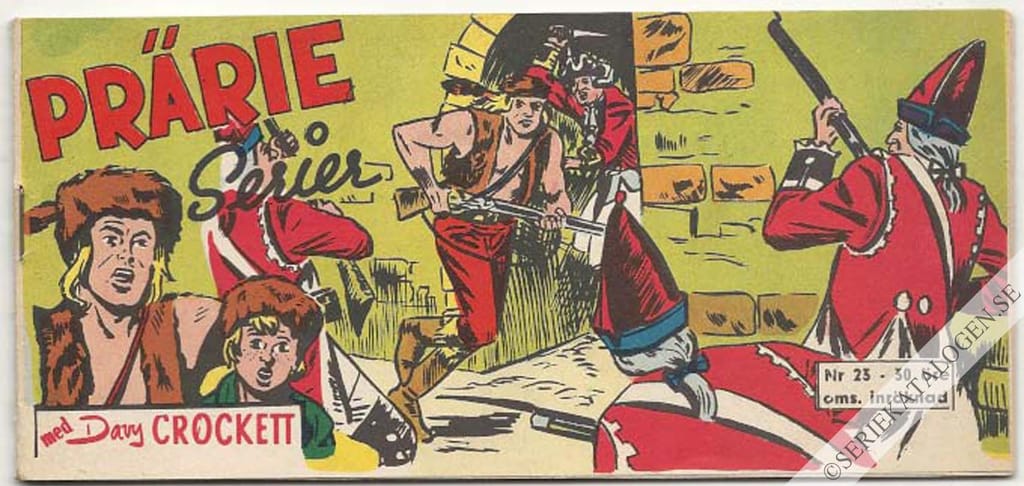 Framsida på Prärie-serier #23 (1960)