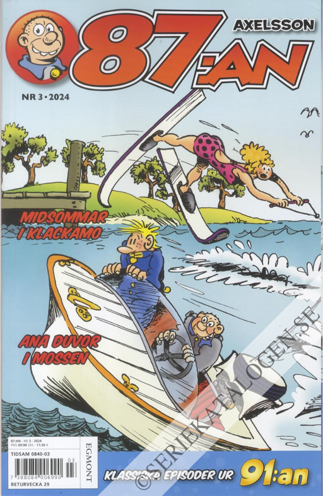 Framsida på 87:an Axelsson #3 (2024)