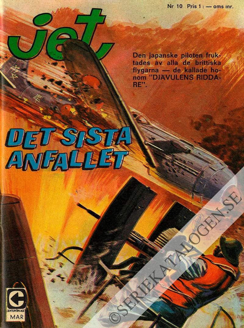 Framsida på Jet Det sista anfallet (1967)
