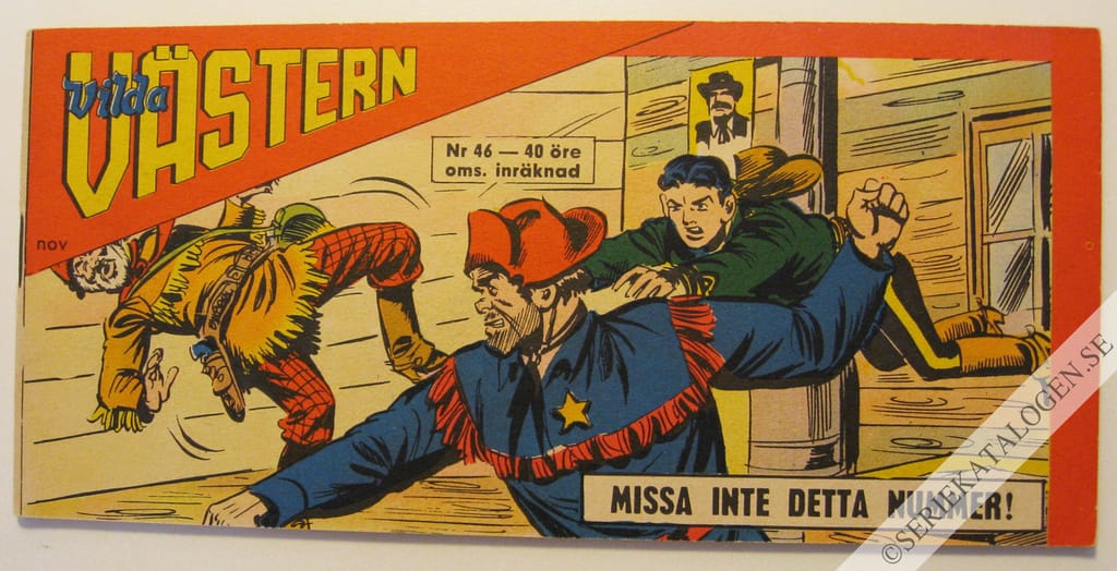 Framsida på Vilda Västern #46 (1965)