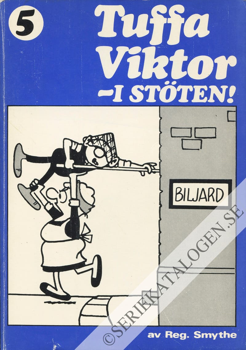 Framsida på Tuffa Viktor Tuffa Viktor - i stöten! (1972)