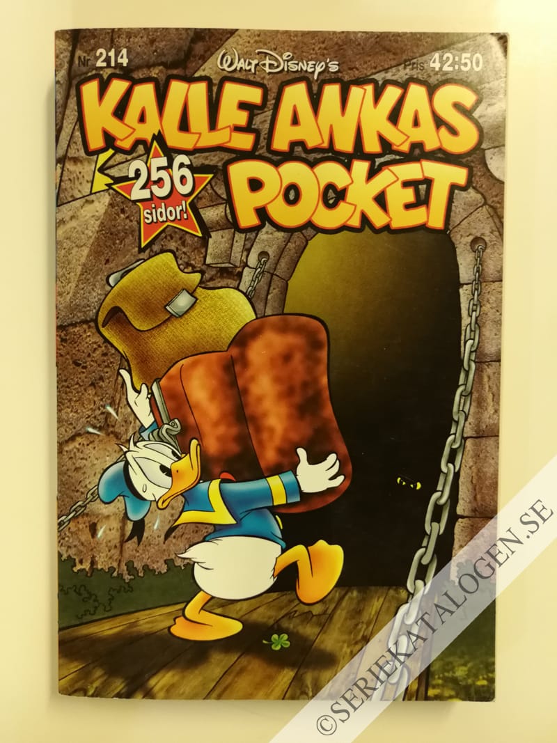 Framsida på Kalle Ankas pocket #214 (1997)