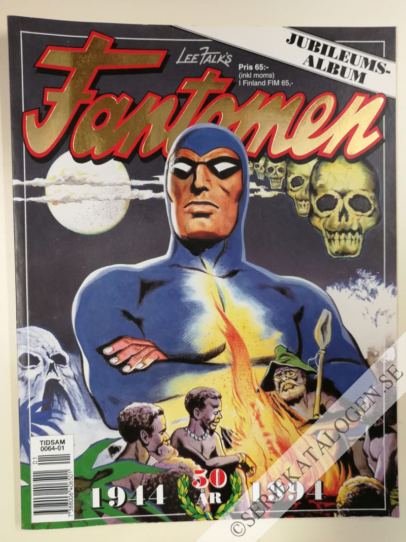 Framsida på Fantomen Jubileumsalbum 50 år 1944-1994 (1994)