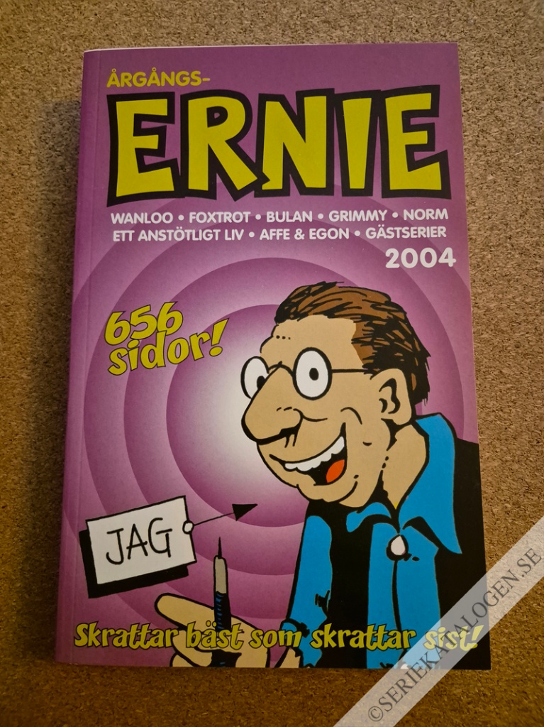 Framsida på Årgångs-Ernie Årgångssamling 2004 (2005)