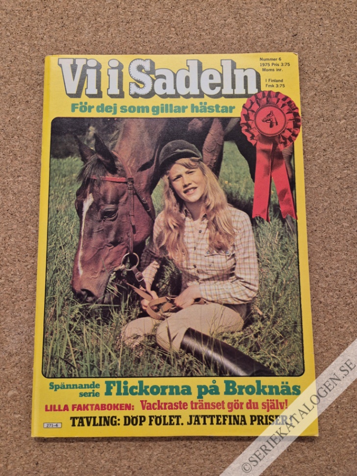 Framsida på Vi i sadeln #6 (1975)