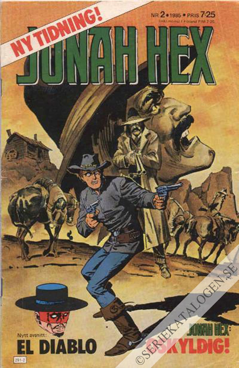 Framsida på Jonah Hex #2 (1985)