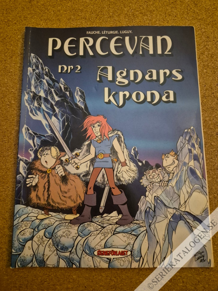 Framsida på Percevan Agnars krona (1987)