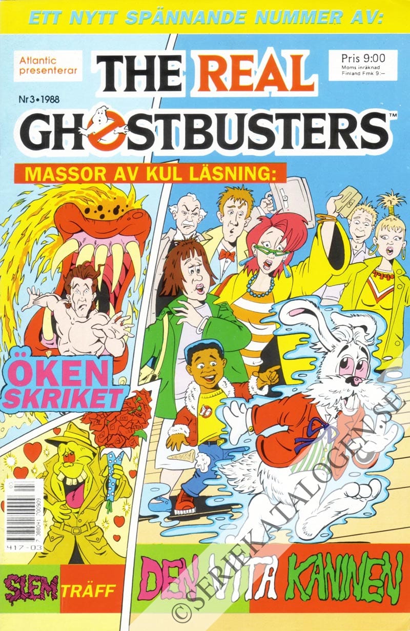 Framsida på The real Ghostbusters #3 (1988)