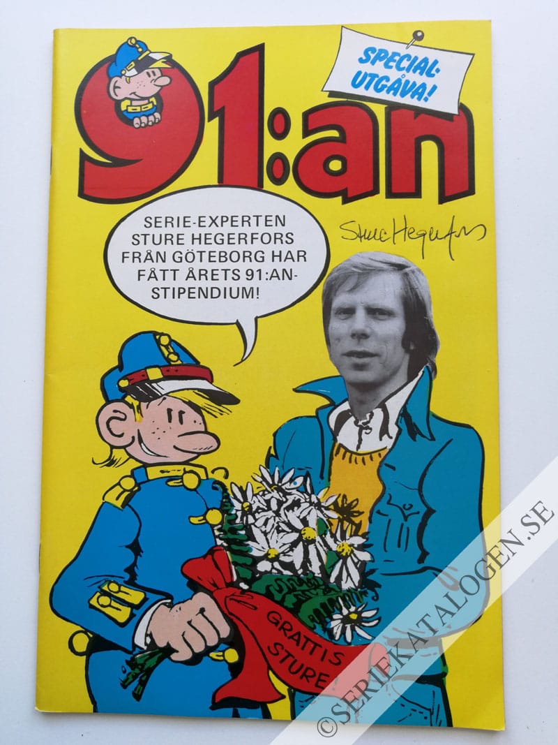 Framsida på 91:an #13 (1977) (variant)