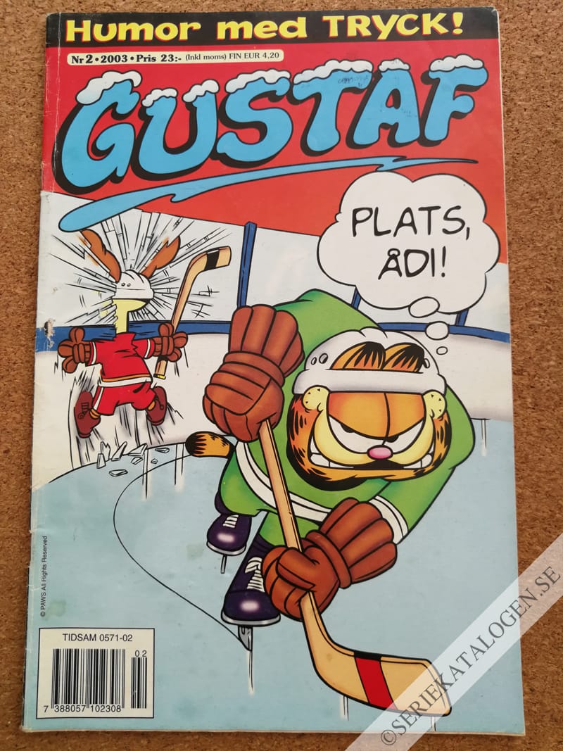 Framsida på Gustaf #2 (2003)