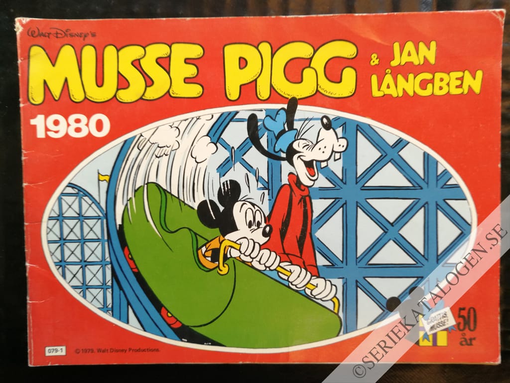 Framsida på Musse Pigg och Jan Långben # (1979)