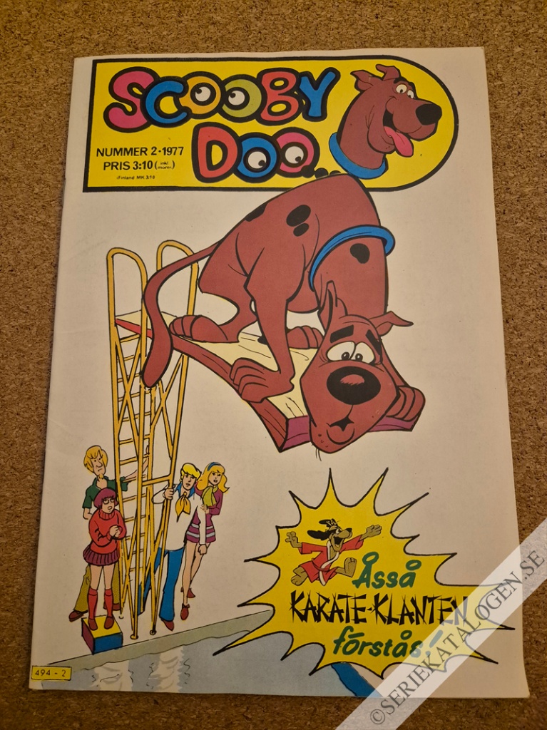 Framsida på Scooby Doo #2 (1977)