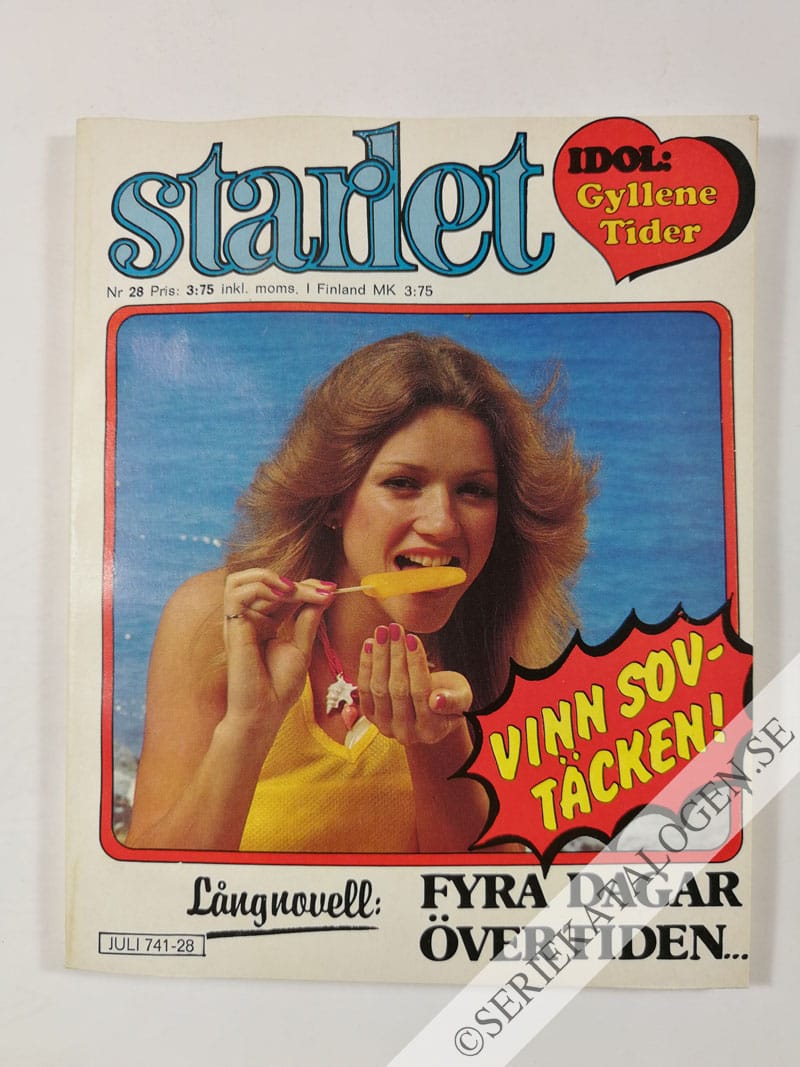 Framsida på Starlet #28 (1980)
