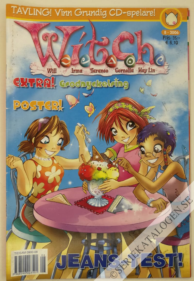 Framsida på W.i.t.c.h. #8 (2006)