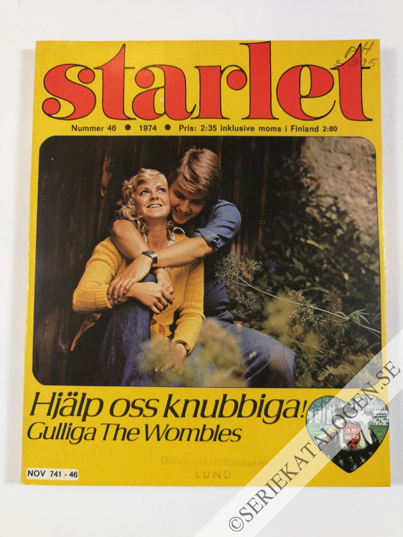 Framsida på Starlet #46 (1974)