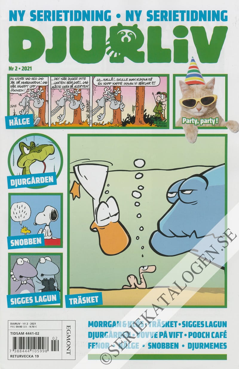 Framsida på Djurliv #2 (2021)