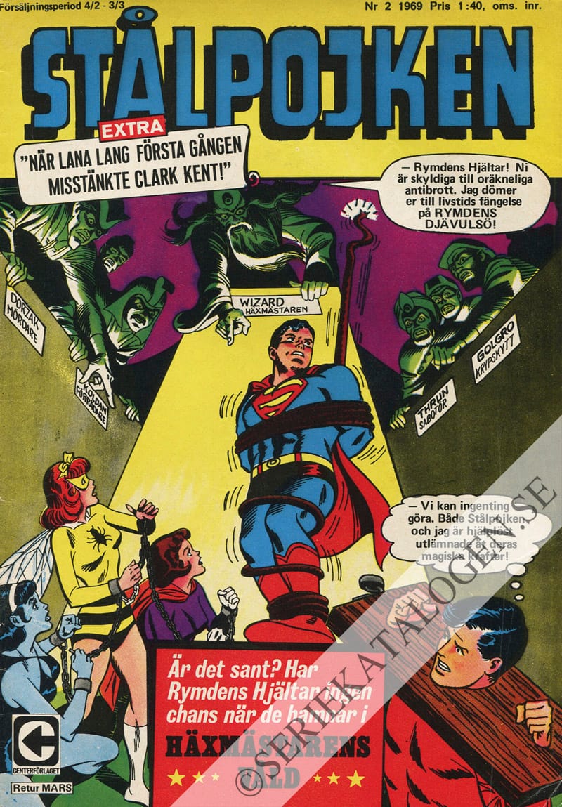 Framsida på Stålpojken #2 (1969)