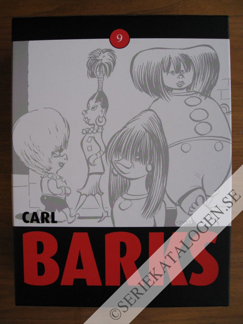 Framsida på Carl Barks samlade verk Box9 (2007)