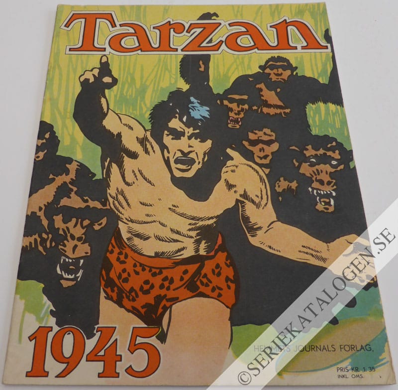 Framsida på Tarzan # (1945)