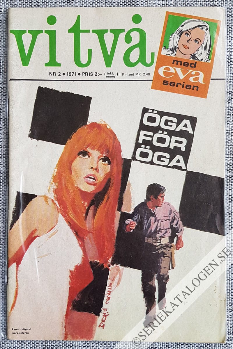 Framsida på Vi två #2 (1971)