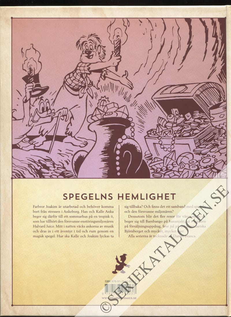 Baksida på Spegelns hemlighet (2022)