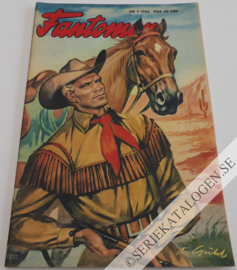 Framsida på Fantomen #3 (1956)