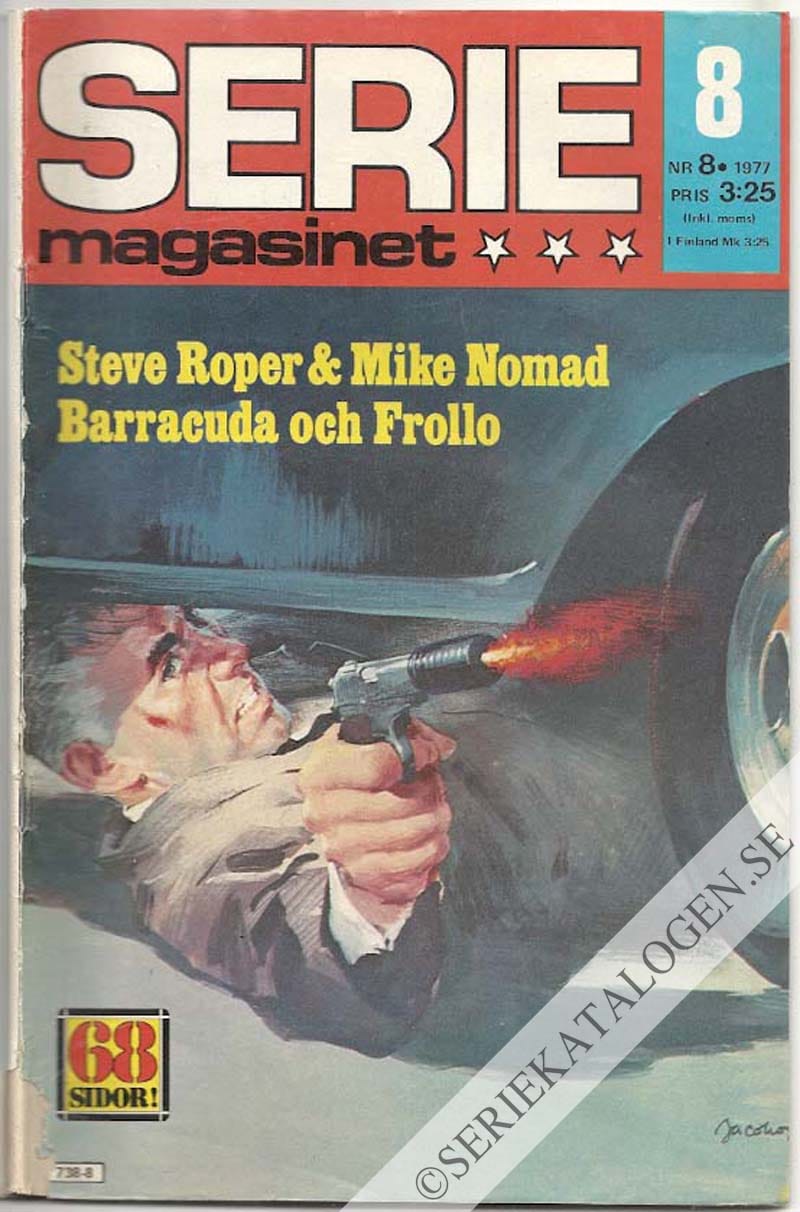 Framsida på Seriemagasinet #8 (1977)
