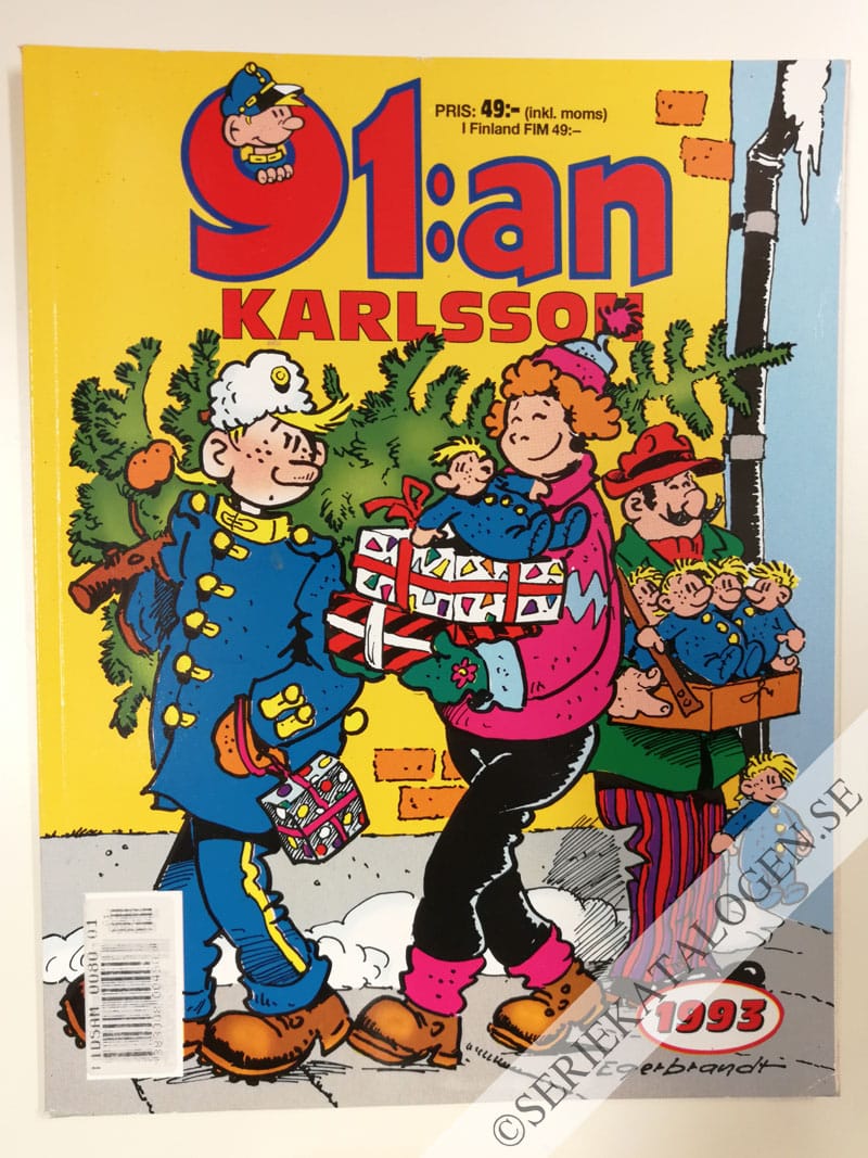 Framsida på 91:an Karlsson # (1993)