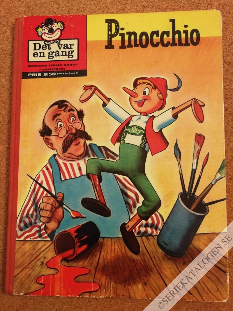 Framsida på Det var en gång Pinocchio (1966)