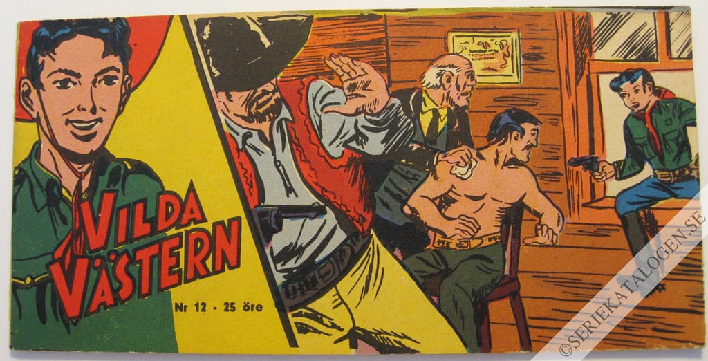 Framsida på Vilda Västern #12 (1959)