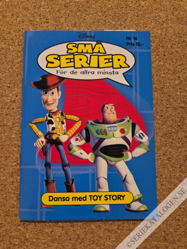 Framsida på Små serier #16 - Dansa med TOY STORY (2004)