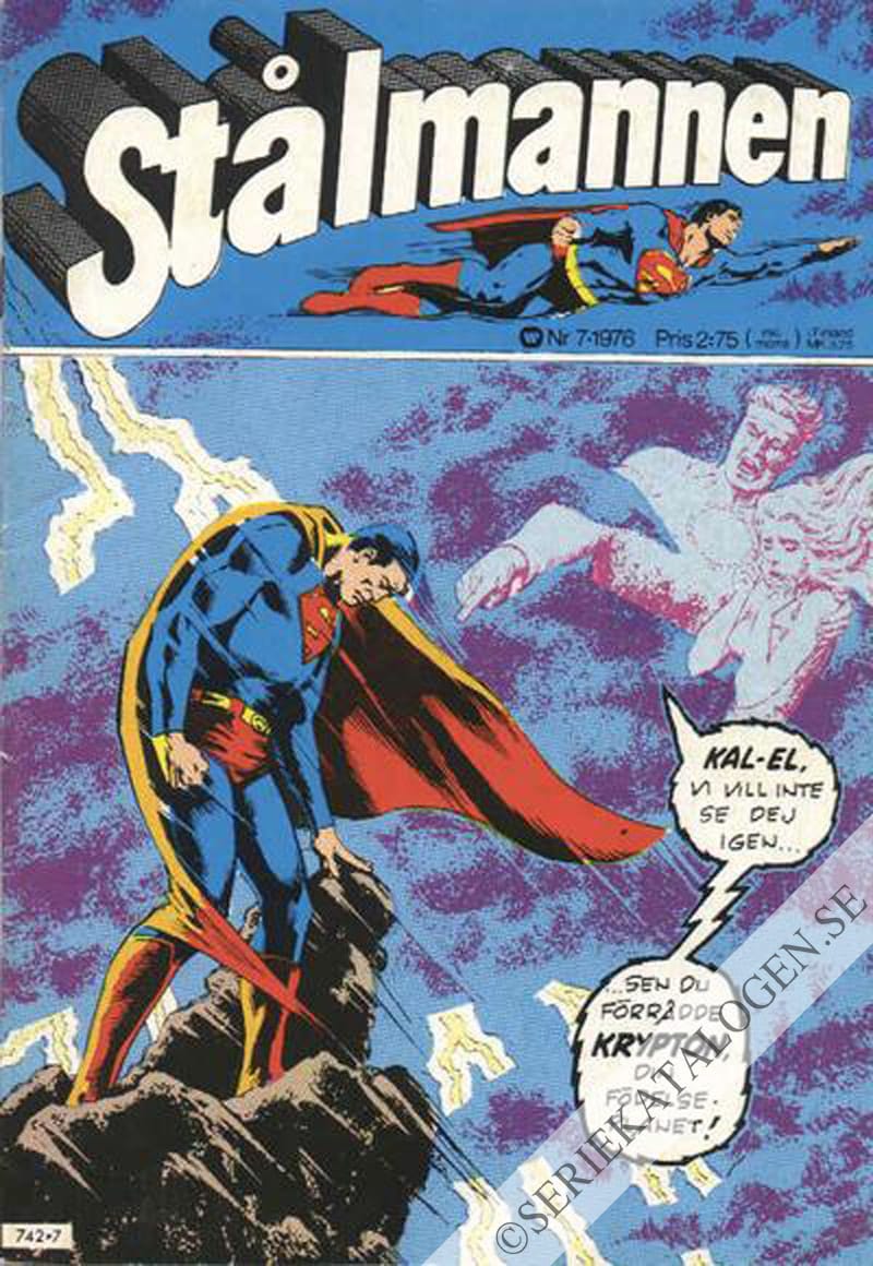 Framsida på Stålmannen #7 (1976)