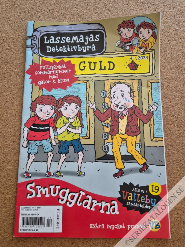 Framsida på LasseMajas detektivbyrå #4 (2024)