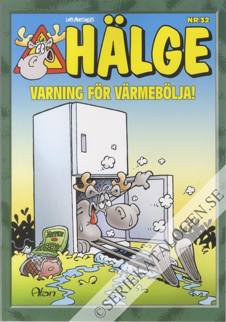 Framsida på Hälge Varning för värmebölja! (2023)