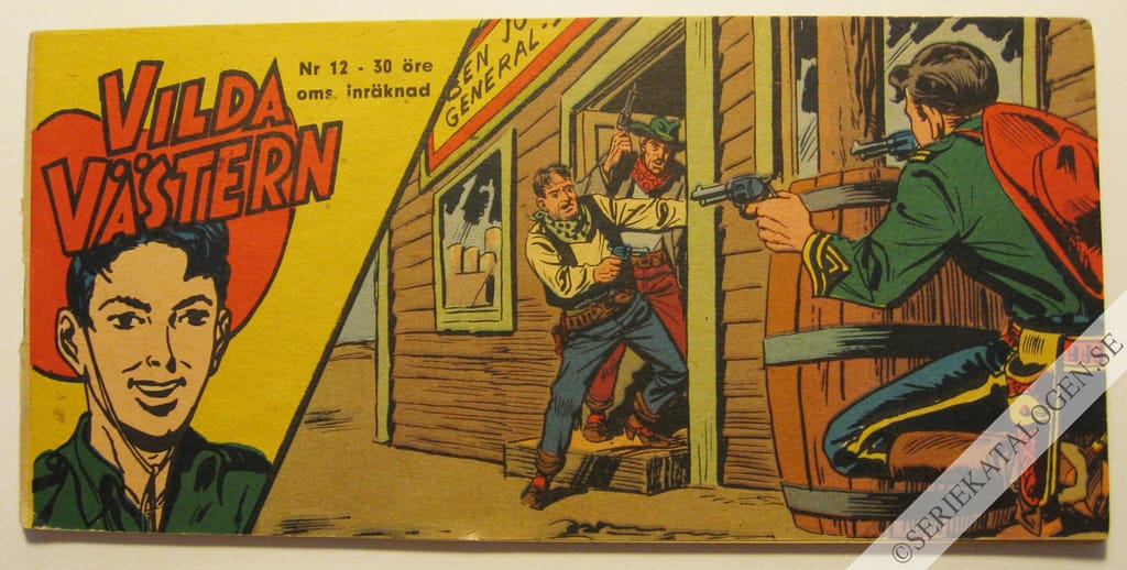 Framsida på Vilda Västern #12 (1961)